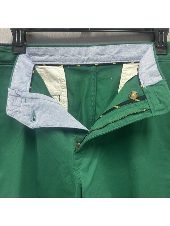 Polo Ralph Lauren Chino Shorts Mens 38 Green Classic Fit 6” Stretch - Picture 4 of 8